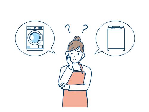ドラム式洗濯機と縦型洗濯機の違いを比較！